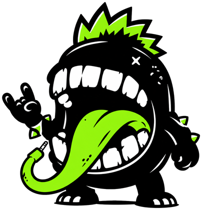 Mouthy, the Bigmouth mascot